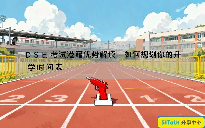 DSE考试港籍优势解读 如何规划你的升学时间表